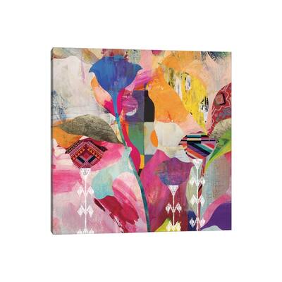 iCanvas "Leave Dem Alone Floral" by Nikki Chu Canvas Print
