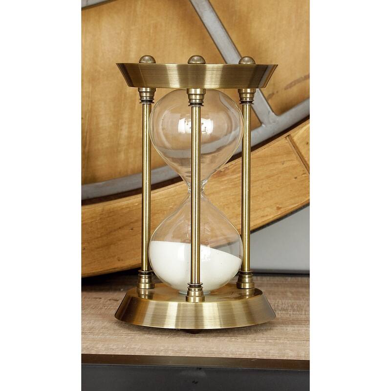 Brass Metal Hourglass Sand Timer