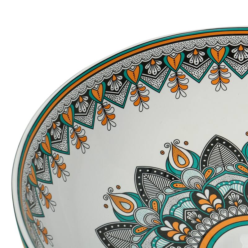 16" Round Artistic Ceramic Vessel Sink