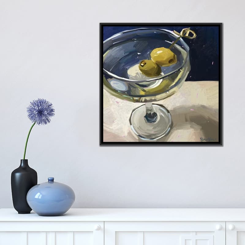 iCanvas "Dirty Martini" by Teddi Parker Framed Canvas Print