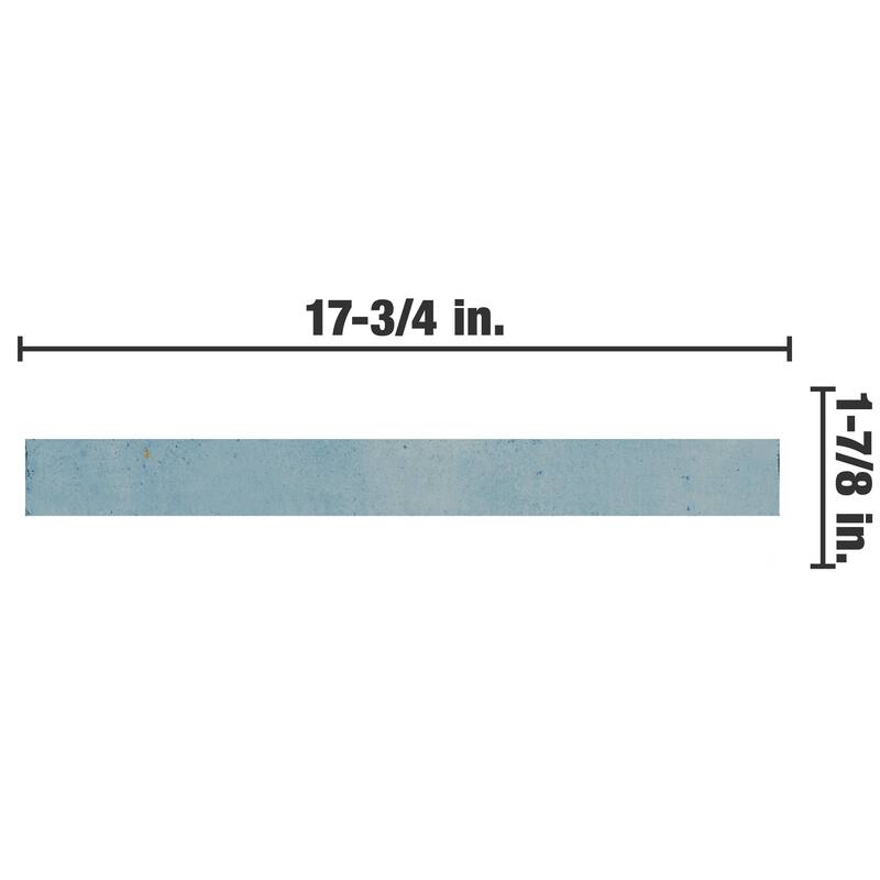 Merola Tile Phoenix Sky 1-7/8" x 17-3/4" Porcelain Floor and Wall Tile