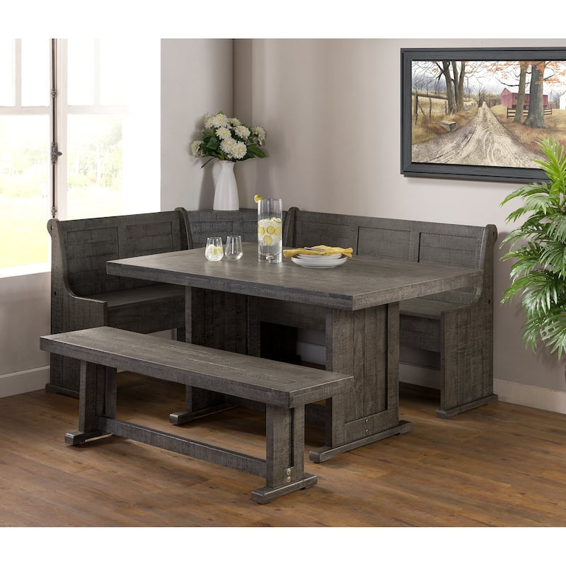 Vilo Home Industrial Charms Gray Breakfast Nook - Grey