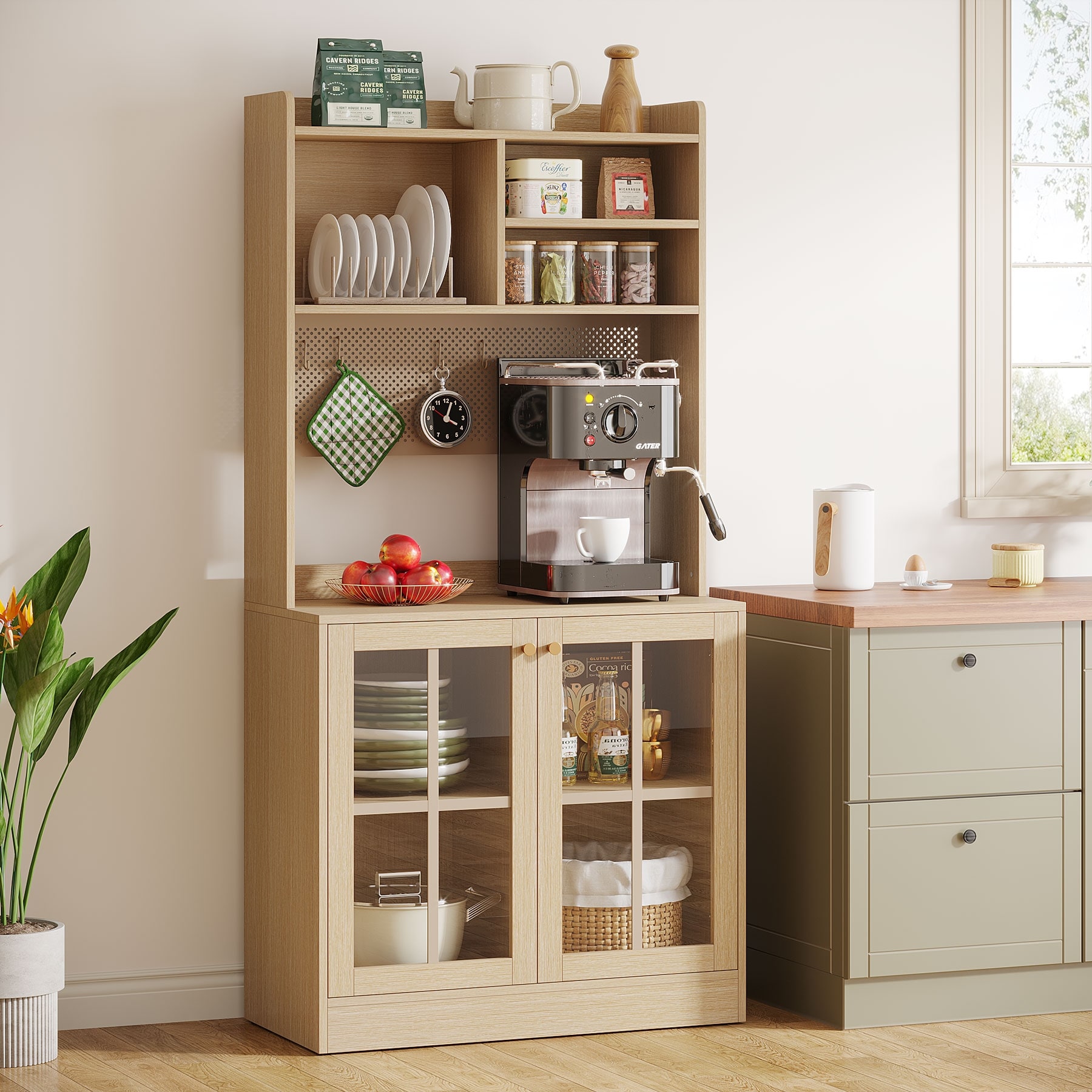 70 inch online pantry cabinet
