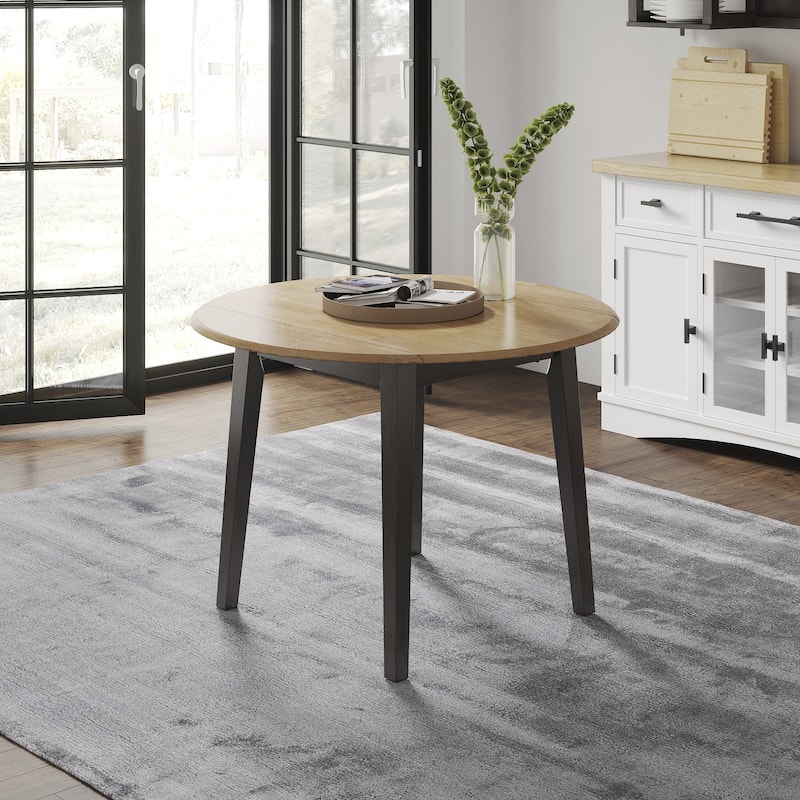 Signature Design by Ashley Gesthaven Dining Drop Leaf Table - 42" W x 42" D x 30.63" H