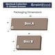preview thumbnail 3 of 21, Grain Wood Furniture Montauk 6-drawer Dresser