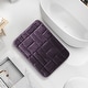 preview thumbnail 52 of 131, Clara Clark Ultra Soft Non Slip and Absorbent Bath Rug - Tiled Velvet Memory Foam Bath Mat