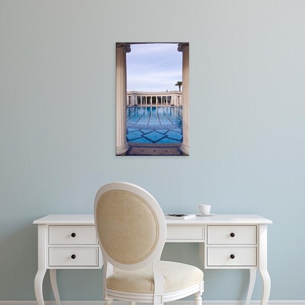 Easy Art Prints Rob Tilley's 'Neptune Pool At Hearst Castle Ii' Premium Canvas Art