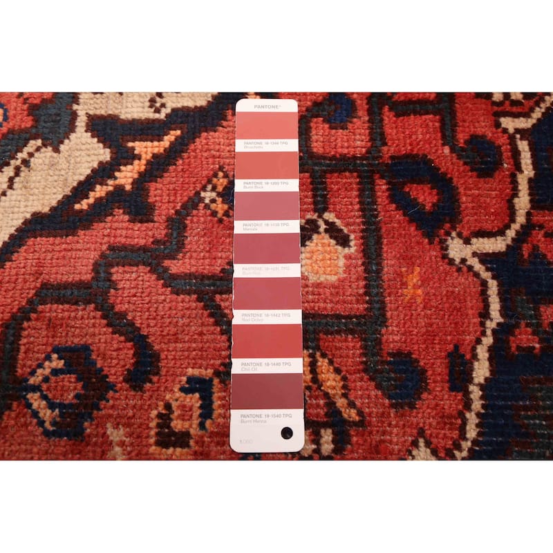 ECARPETGALLERY Hand-knotted Konya Anatolian Red Wool Rug - 6'7 x 9'8