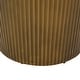 preview thumbnail 7 of 7, Langseth Iron Sunburst Side Tables (Set of 2) by Christopher Knight Home