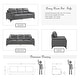 preview thumbnail 11 of 10, Socorro 3-Piece Living Room Set