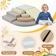 preview thumbnail 4 of 6, 7-Piece Soft Foam Climbing Blocks Crawling Mat