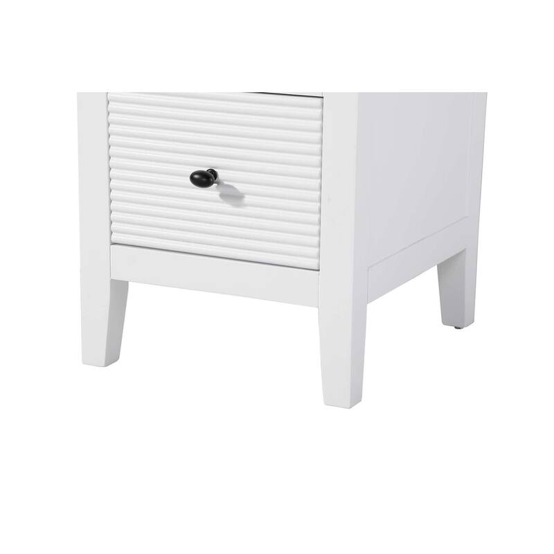 Kensington 16-28 Inch Bath Storage Glass Cabinet