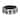 15" Fleming Black And White Glass Bowl, , 5"H, - 15" x 15" x 5"