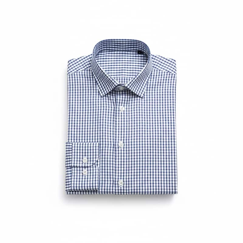Nautica Men's Wrinkle-Resistant Check Performance Dress Shirt