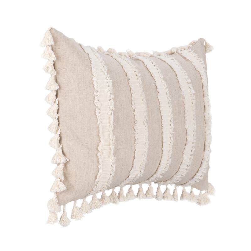 Villa by Classic Home Edisto Linen Blend Throw Pillow