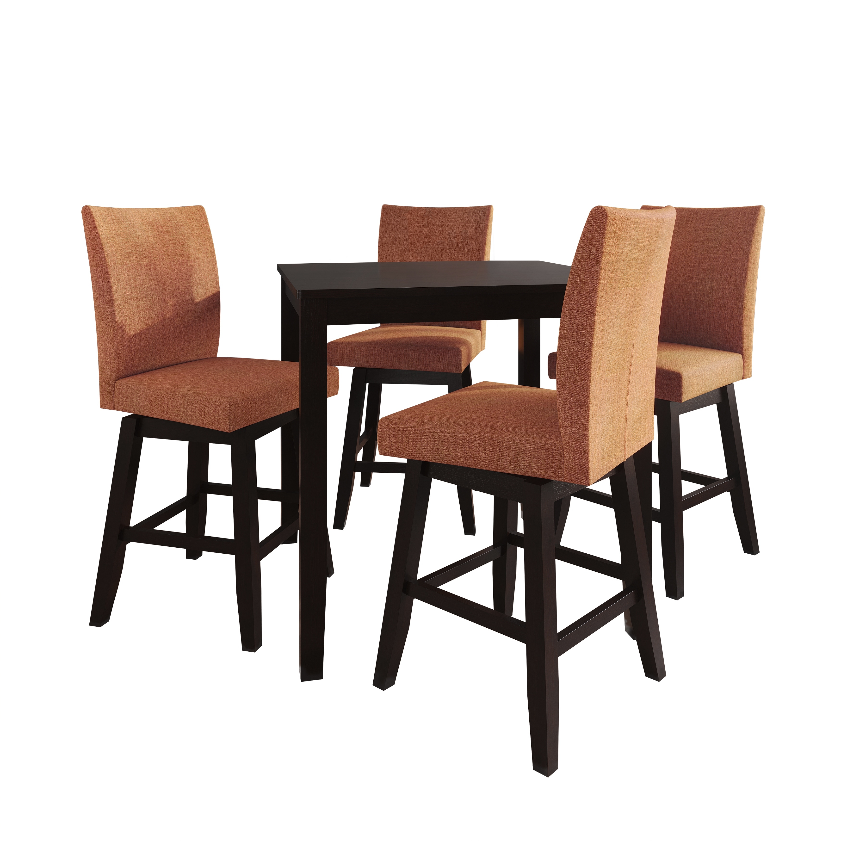 CraftPorch Minimalist Swivel Counter Dining Set