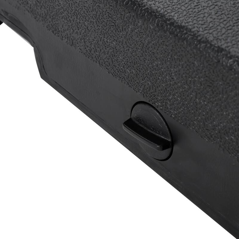 Roomfitters Round 88 lbs Rolling Umbrella Base, Heavy-Duty Wheeled Patio Stand, Black