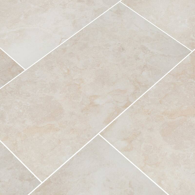 Ackland AKNPTAPH12X24M-PL Aphelia - 12" x 24" Ceramic Solid Floor Tile - Grisa