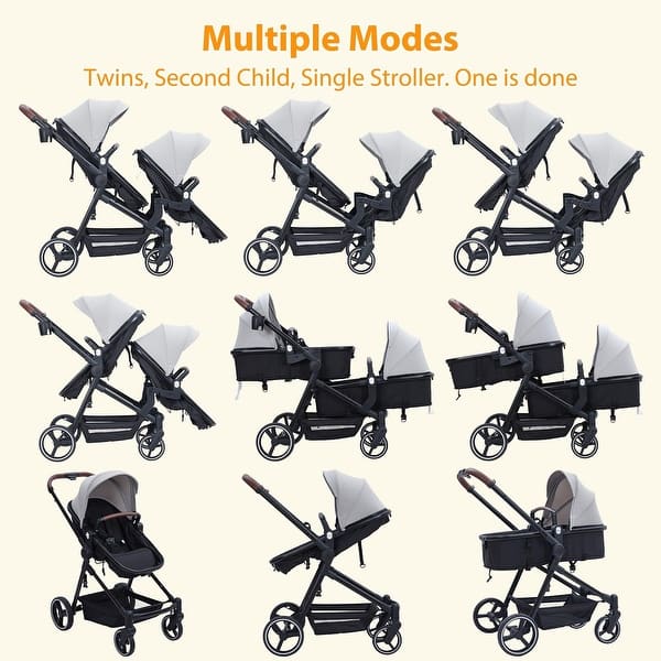 maxi cosi compact stroller Maxi-Cosi Zelia Luxe 5-in-1 Modular Travel System, New Hope Navy main image 1