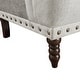 preview thumbnail 8 of 9, Flavie Textured Fabric Accent Chair