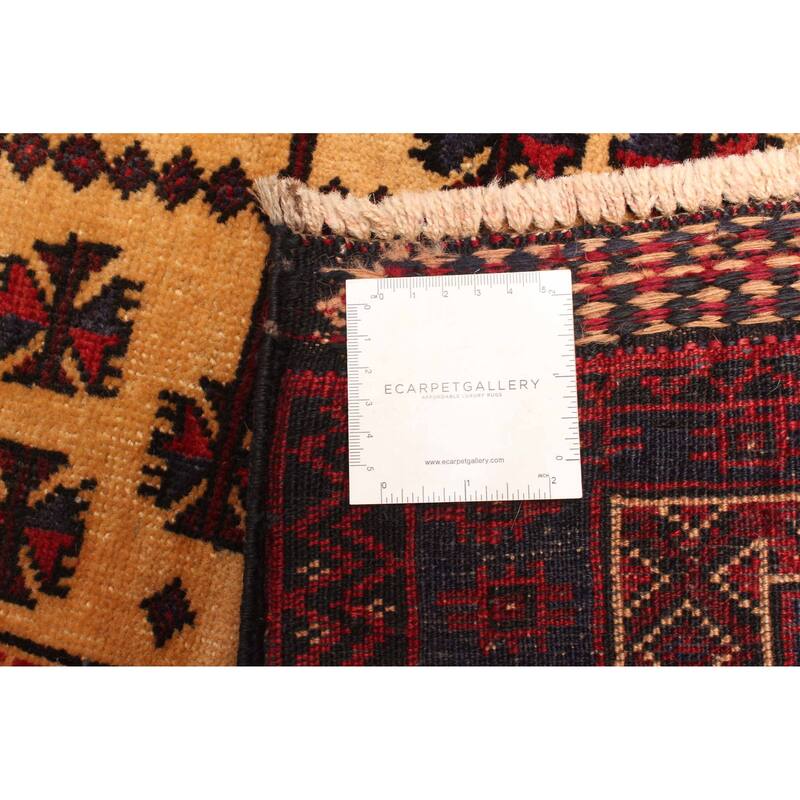 ECARPETGALLERY Hand-knotted Teimani Tan Wool Rug - 2'7 x 4'0