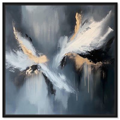 Wings of Gold Canvas by Art Remedy