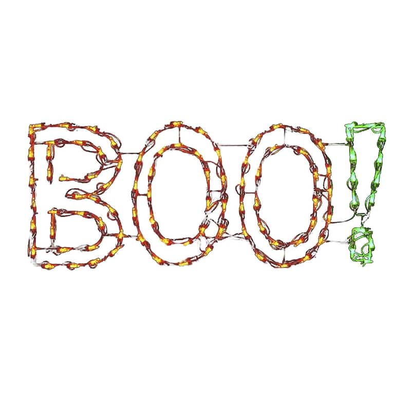 LED Halloween Sign Little BOO 36in