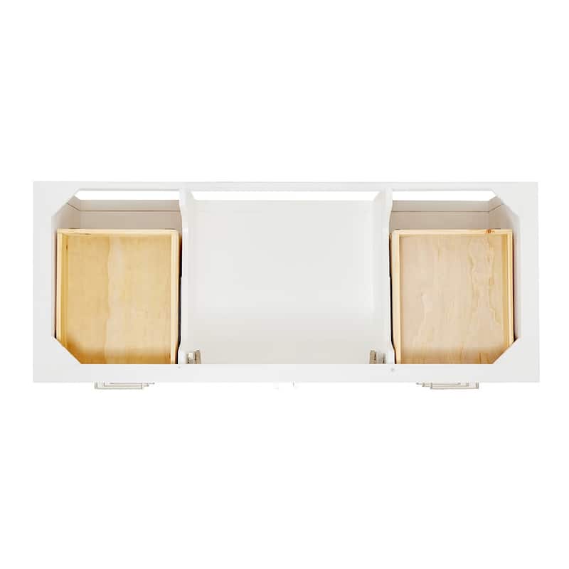 Ariel S055SWQRVO Magnolia 55" Free Standing Single Basin Vanity Set