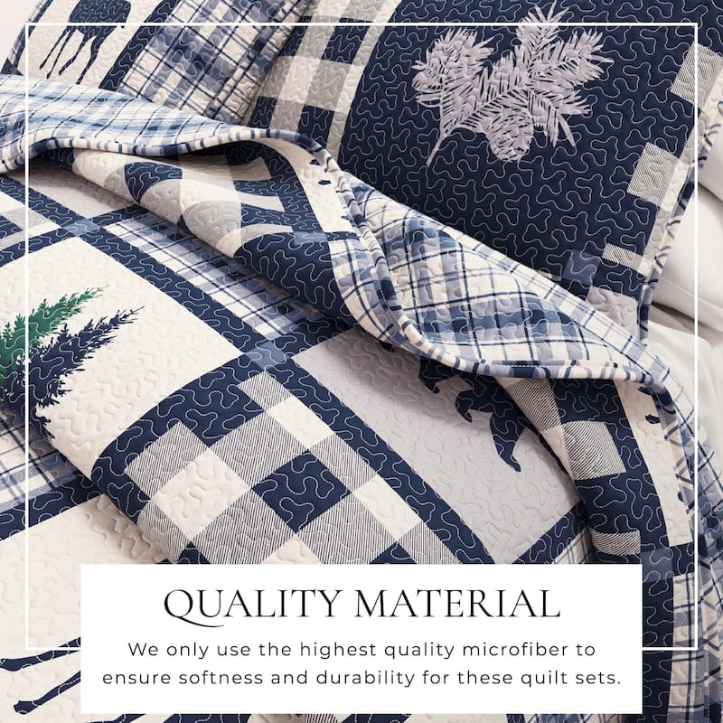 Linery & Co. Rustic Lodge All-Season Quilt Set