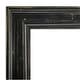 preview thumbnail 5 of 27, Beveled Wood Wall Mirror - Rustic Pine Black Narrow Frame