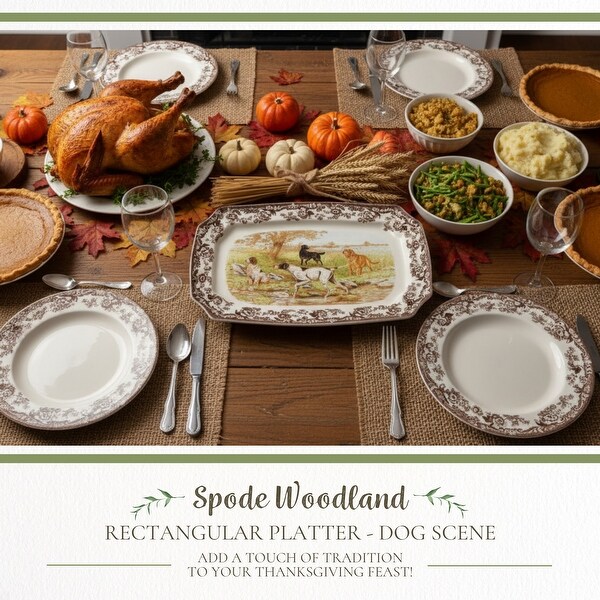 Spode Woodland Rectangular Platter - On Sale - Bed Bath & Beyond