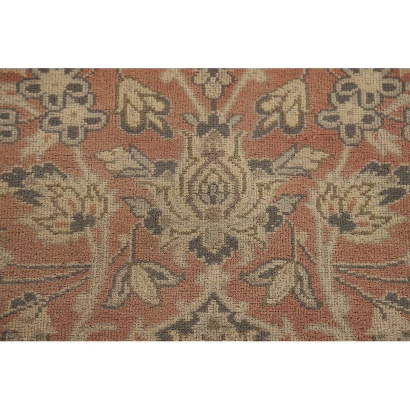 Traditional Kashan Persian Vintage Area Rug Hand-knotted Wool Carpet - 10'0" x 13'4"