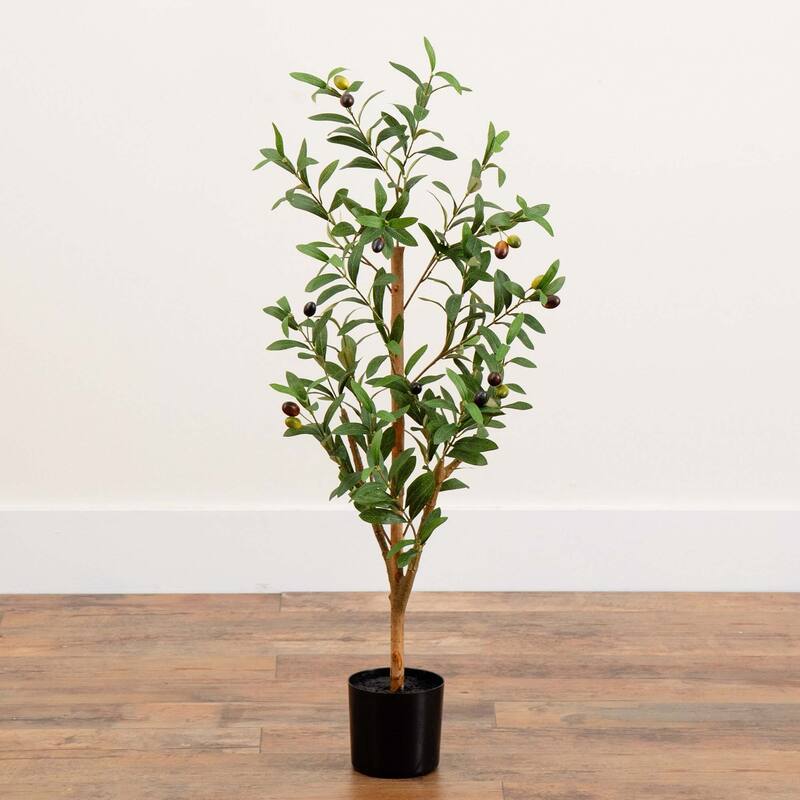 Olive Artificial Potted Tree - 3' - Green
