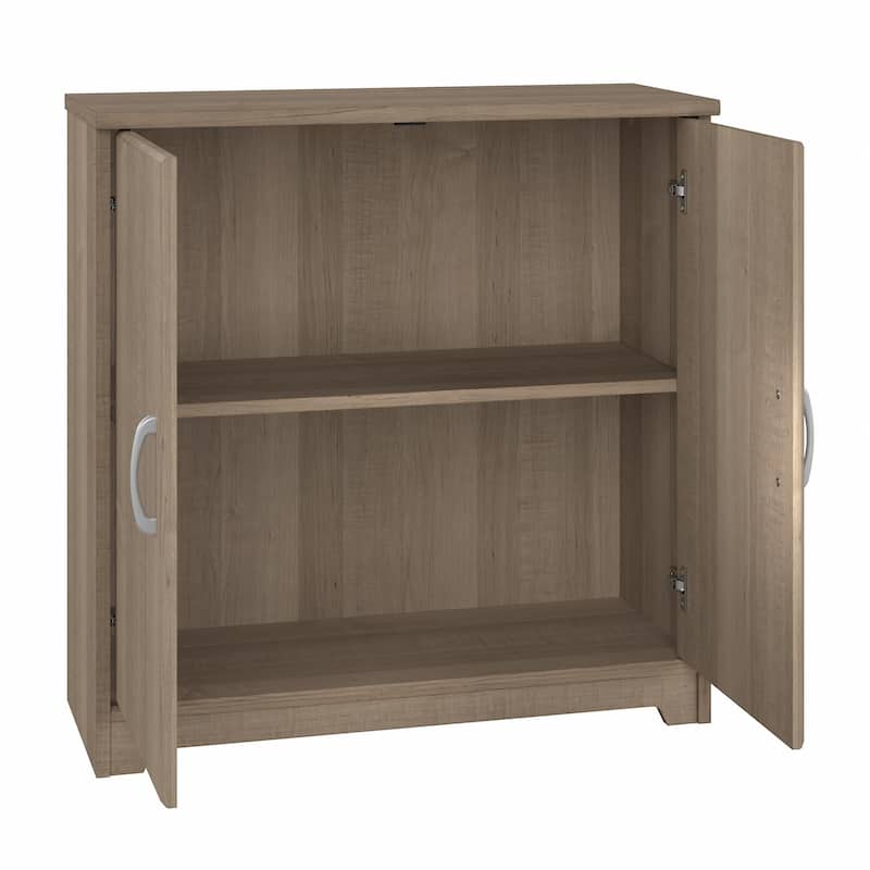 Cabot 60W L-Desk with Hutch and Storage Cabinet by Bush Furniture