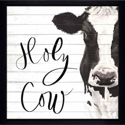 "Holy Cow" Print on Acrylic.