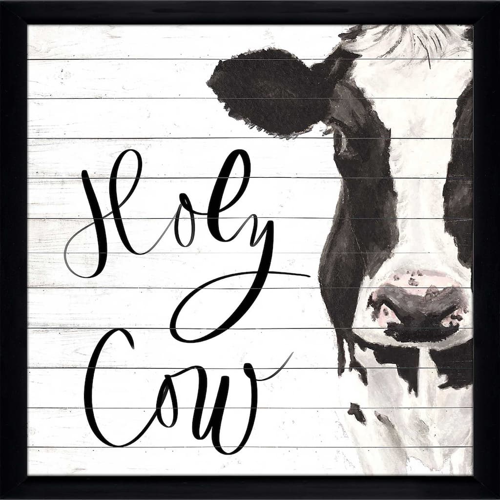 "Holy Cow" Print on Acrylic.