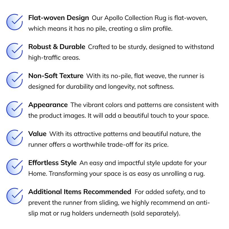 Well Woven Apollo Split Dot Mid-Century Modern Flat-Weave Area Rug