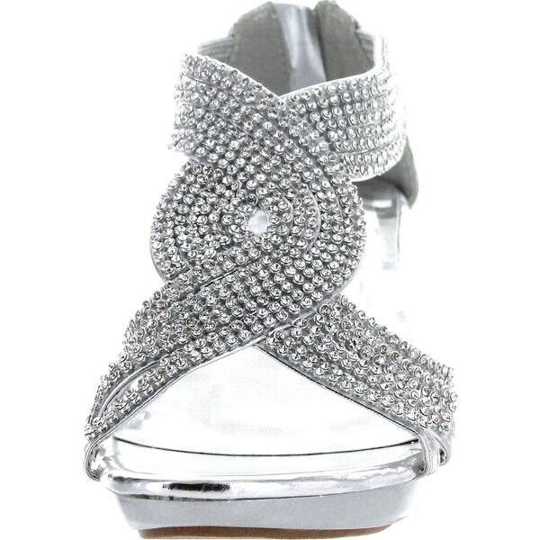 Shop Delicacy Womens Angel 37a Open Toe Med Heel Wedding Dress