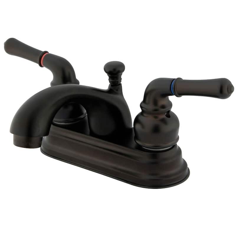 Kingston Brass 1.2 GPM Centerset Bathroom Faucet with Pop-Up Drain - Oil Rubbed Bronze