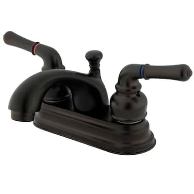 Kingston Brass 1.2 GPM Centerset Bathroom Faucet with Pop-Up Drain