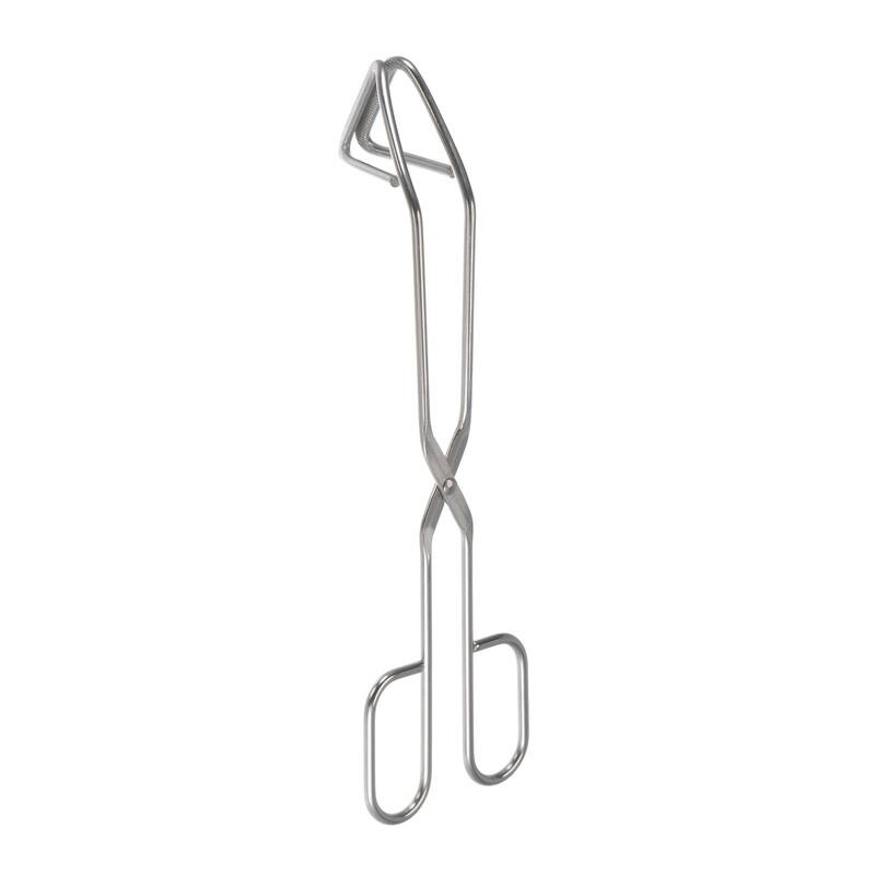 Stainless Steel Scissor Tongs 10" Barbecue Grilling Tongs with Handle