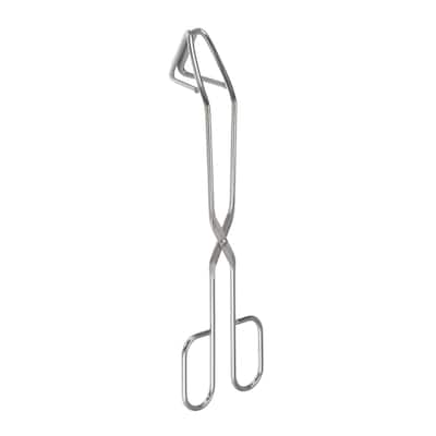 Stainless Steel Scissor Tongs 10" Barbecue Grilling Tongs with Handle