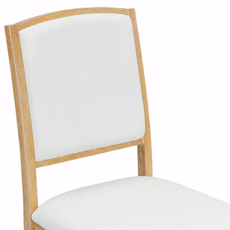 5-Piece Kitchen Table Set with 4 Upholstered Chairs and 16-Inch Removable Leaf