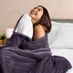 preview thumbnail 86 of 88, Bare Home Sherpa Fleece Blanket - Reversible Plush Bed Blanket