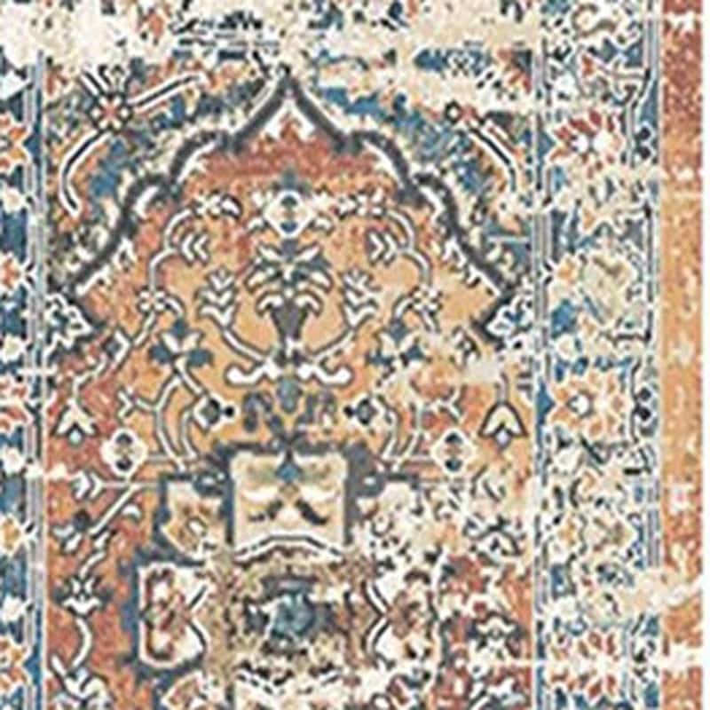 Cero Distressed Stain Resistant with Fringe Area Rug By HomeRoots