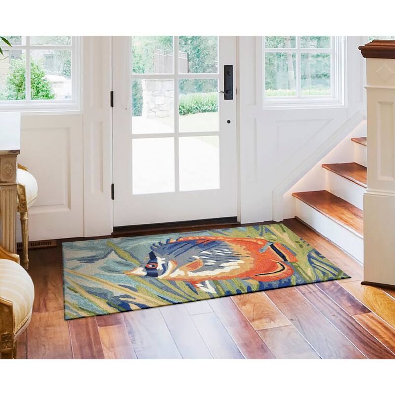 Liora Manne Ravella Tropical Fish Indoor/Outdoor Rug