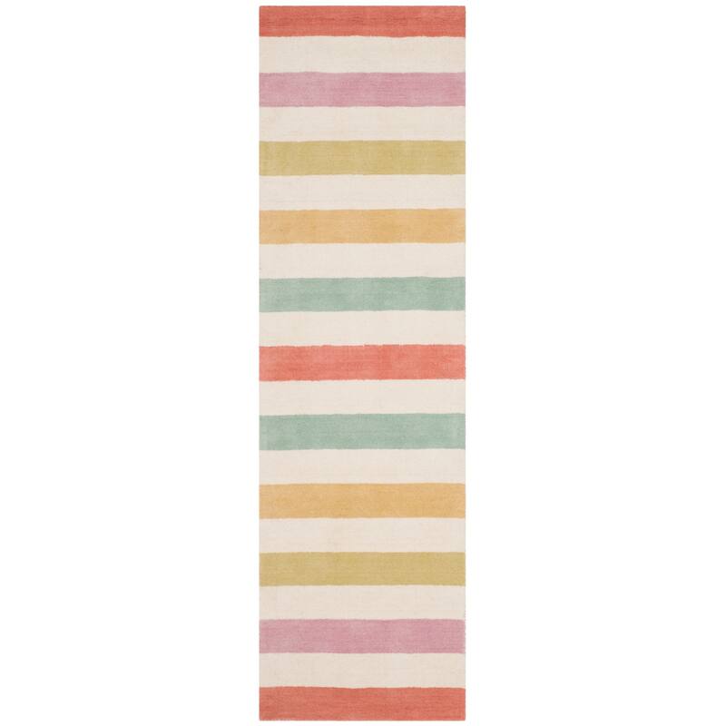 Martha Stewart by SAFAVIEH Circus Stripe Wool Rug