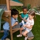preview thumbnail 3 of 7, KidKraft Wilderness Point Wooden Outdoor Swing Set