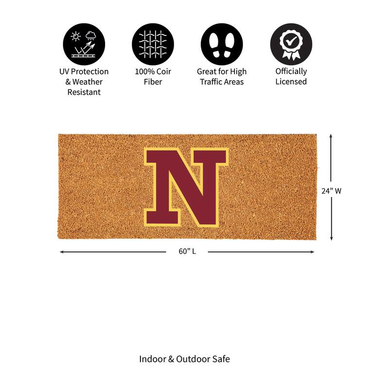 Northern State University Full Color Indoor/Outdoor Coir Mat