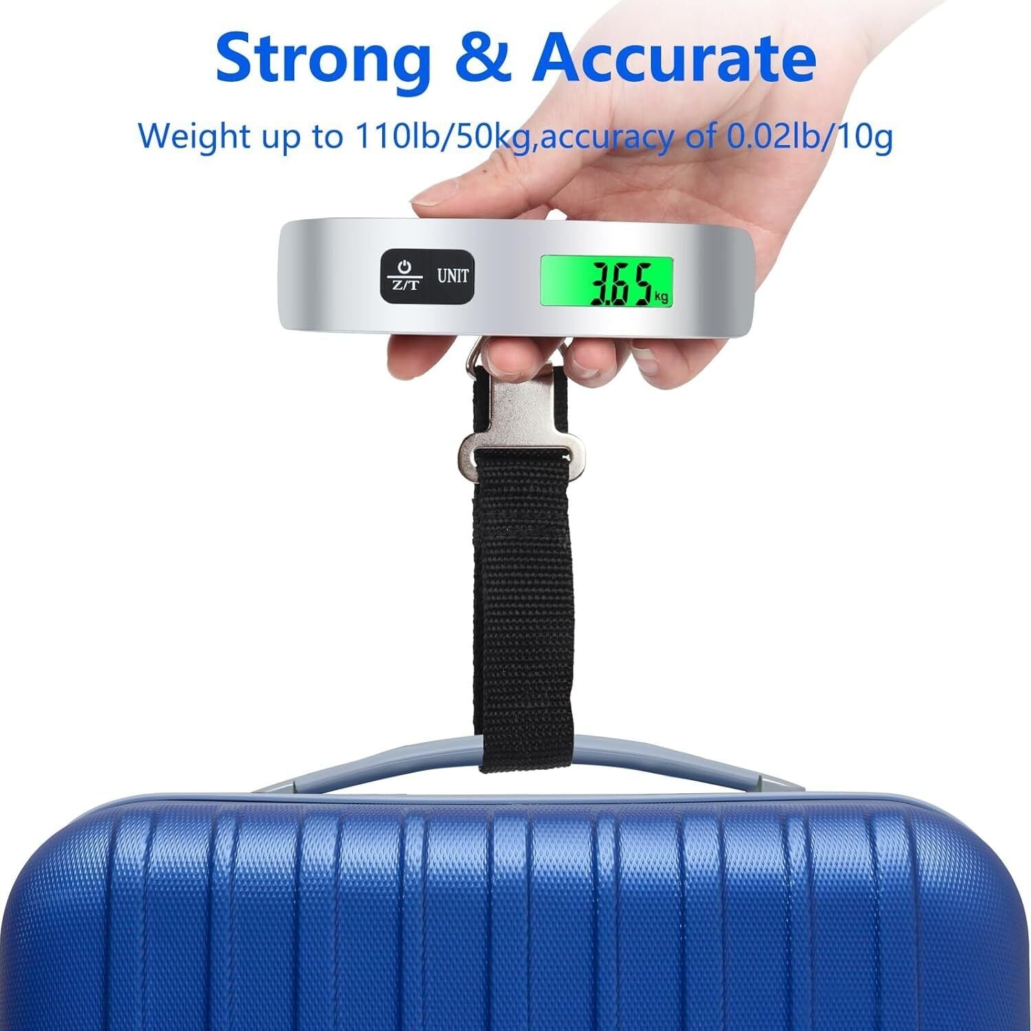 Luggage Scale 110lb LCD Digital
